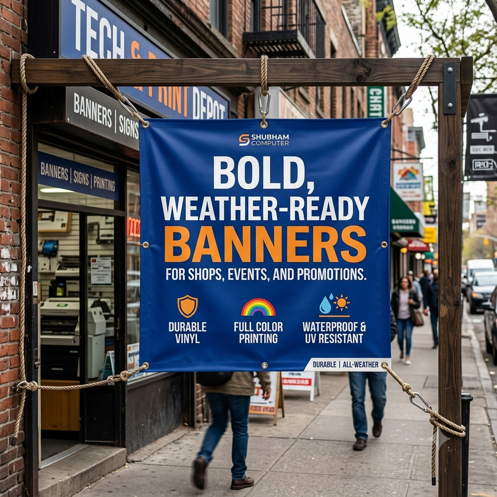Banner printing sample