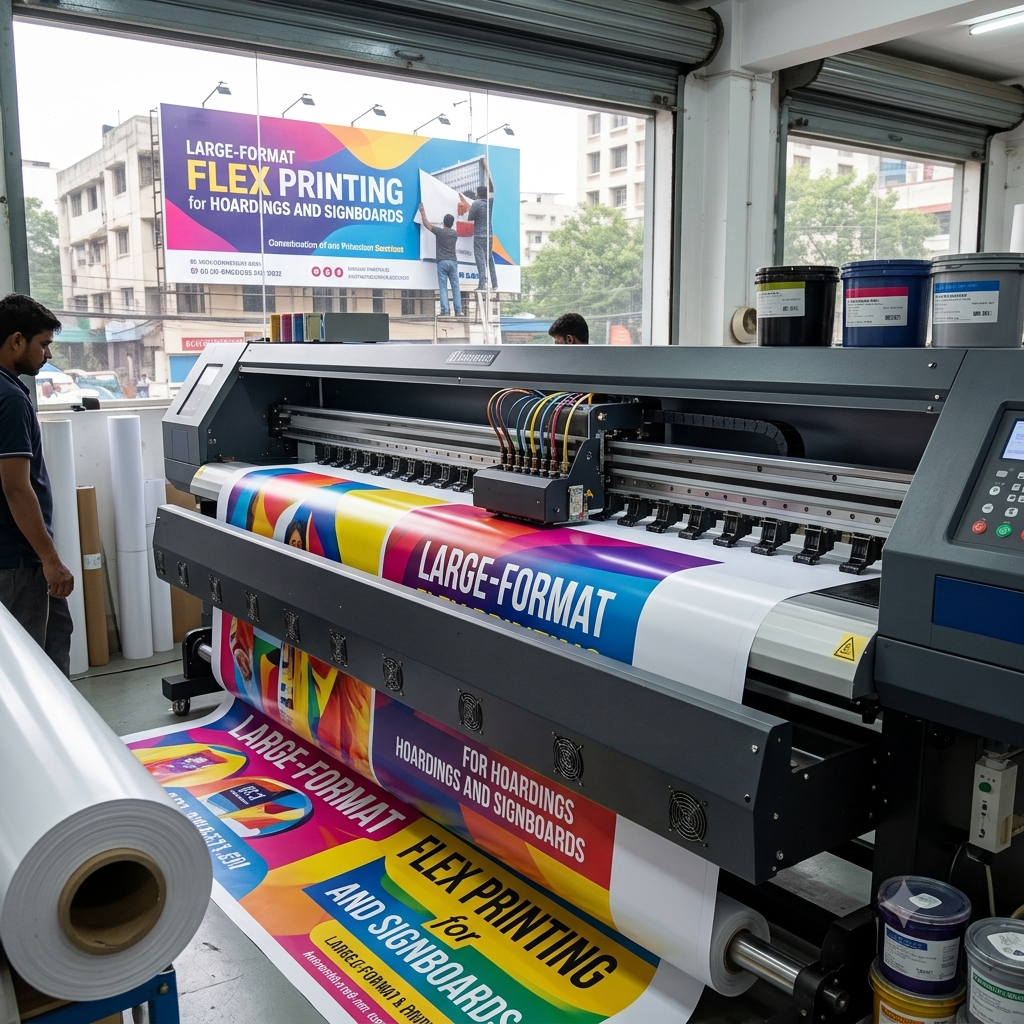 Flex printing sample